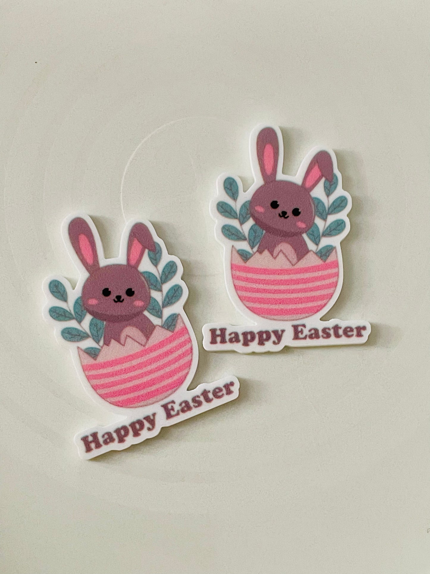 Resin Flatback Planar - Easter Bunny and Egg