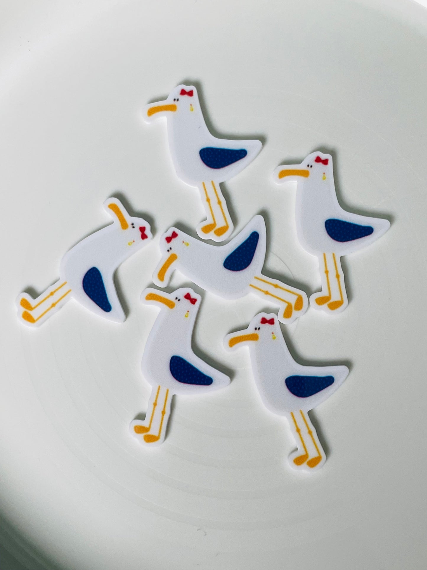 Resin Flatback Planar E0368 - Birds (Avian) Collections