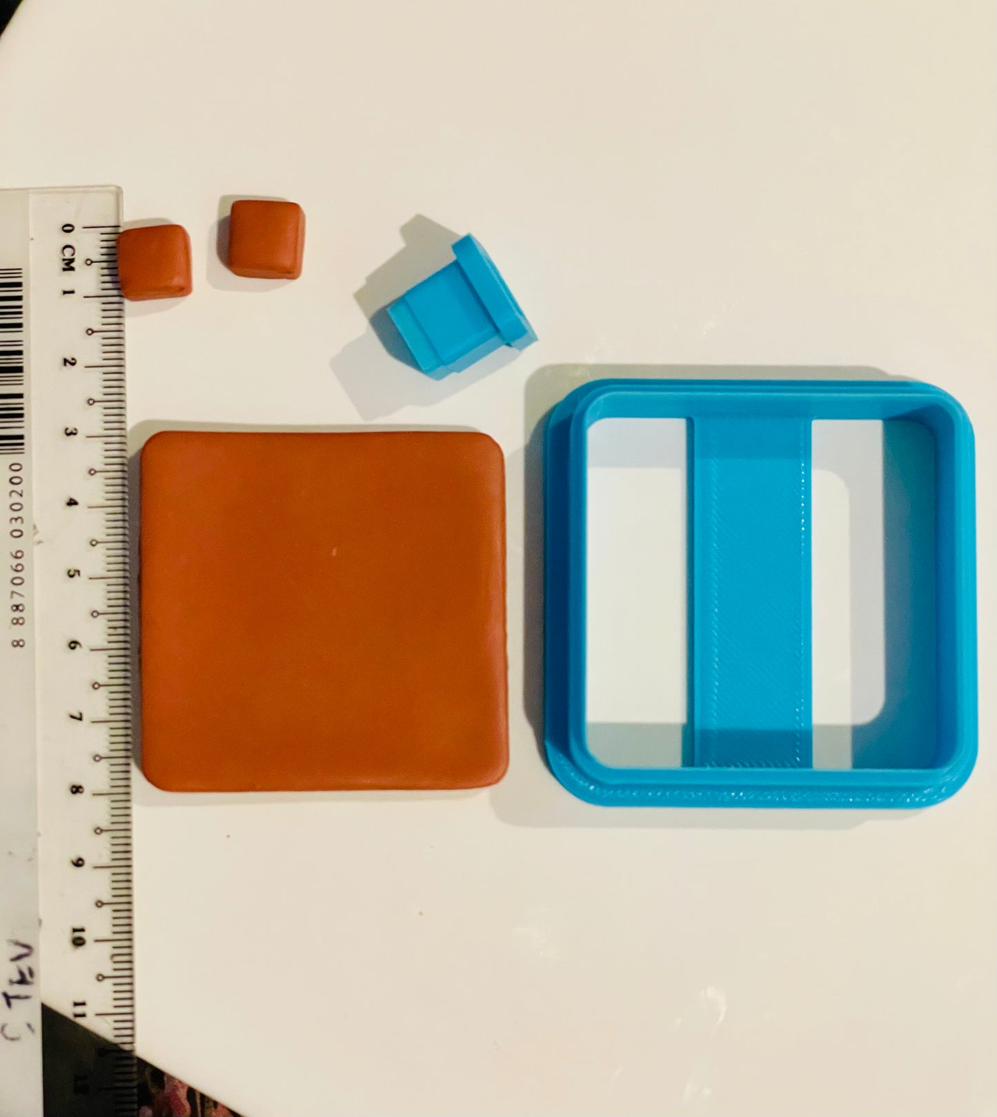 Clay Cutters CC0003- Basic Square Shapes (8 Sizes Available)