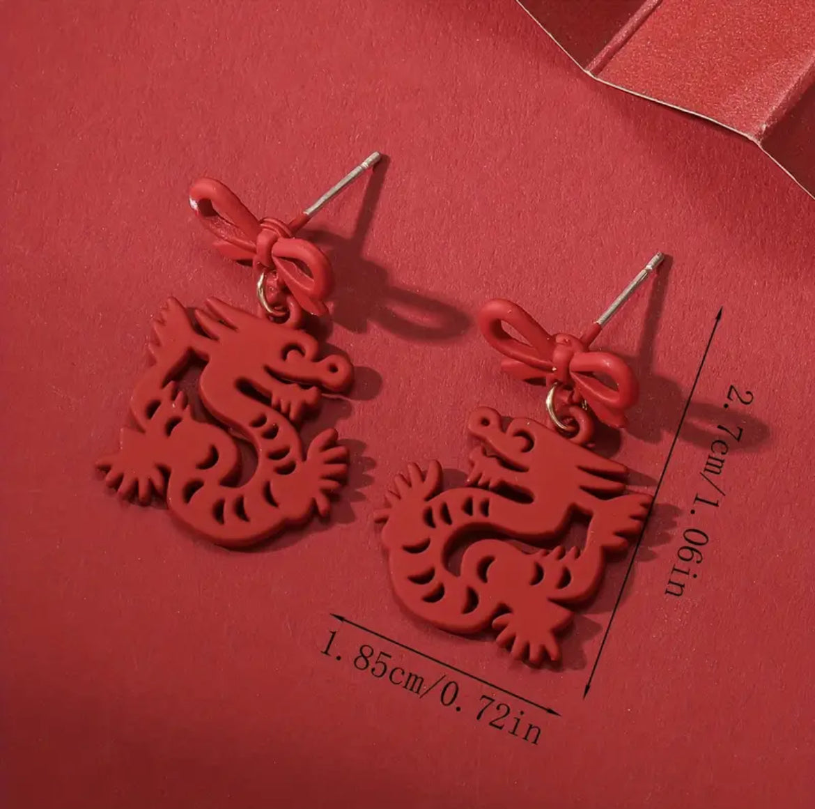 Dragon Dangle Earrings (1 Pair) Z0034