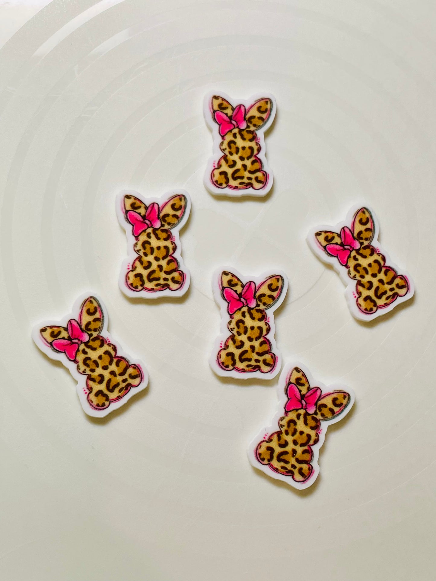 Resin Flatback Planar - Easter Bunny and Egg E0446 (2 Sizes Available)
