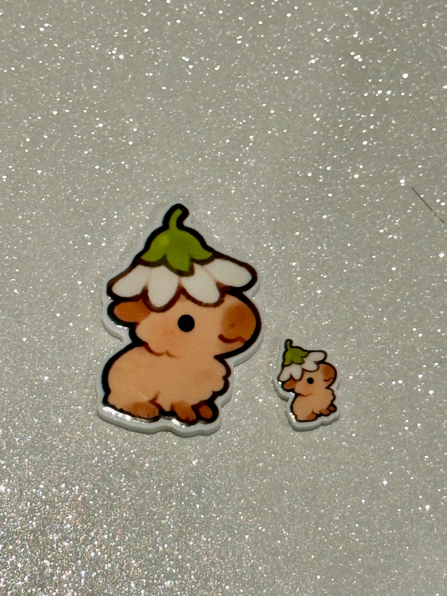 Resin Flatback Planar E1084- Capybara (2 Sizes)