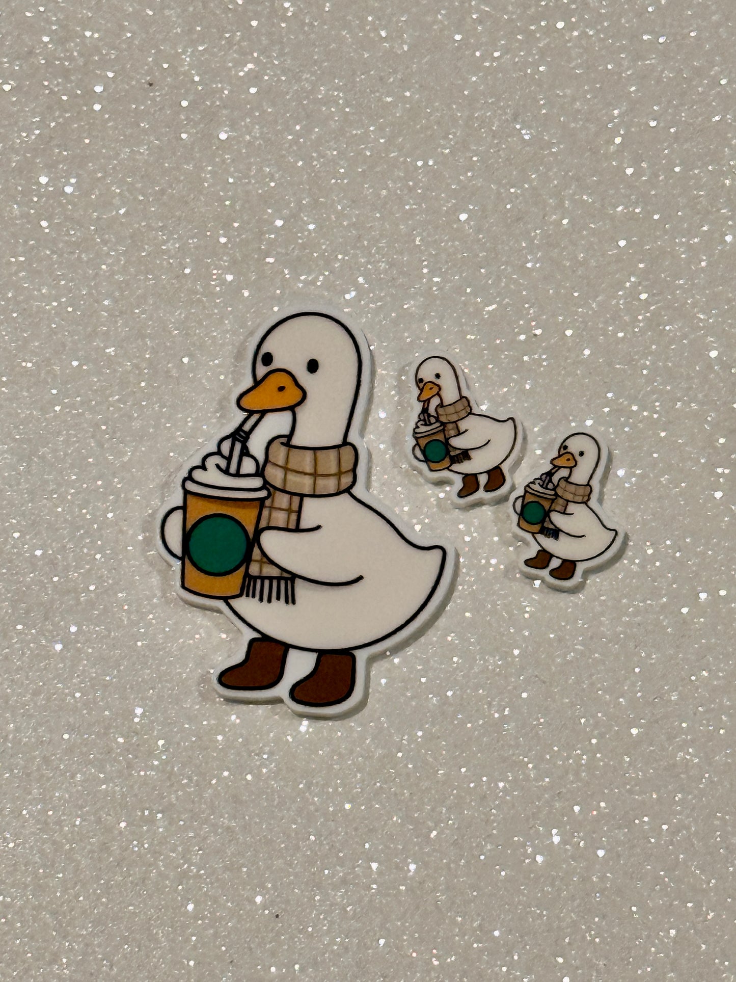 Resin Flatback Planar E1097- Goose (2 Sizes)