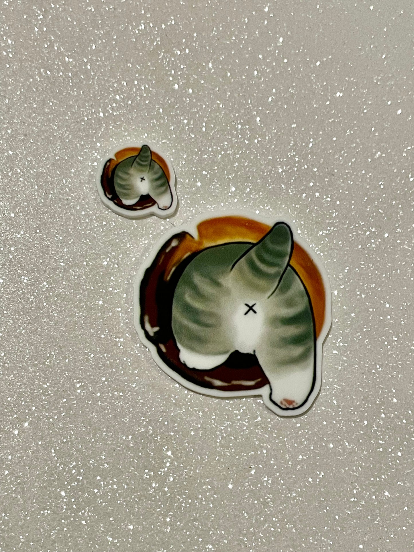 Resin Flatback Planar E0673 - Mofusand Cat (2 Sizes)