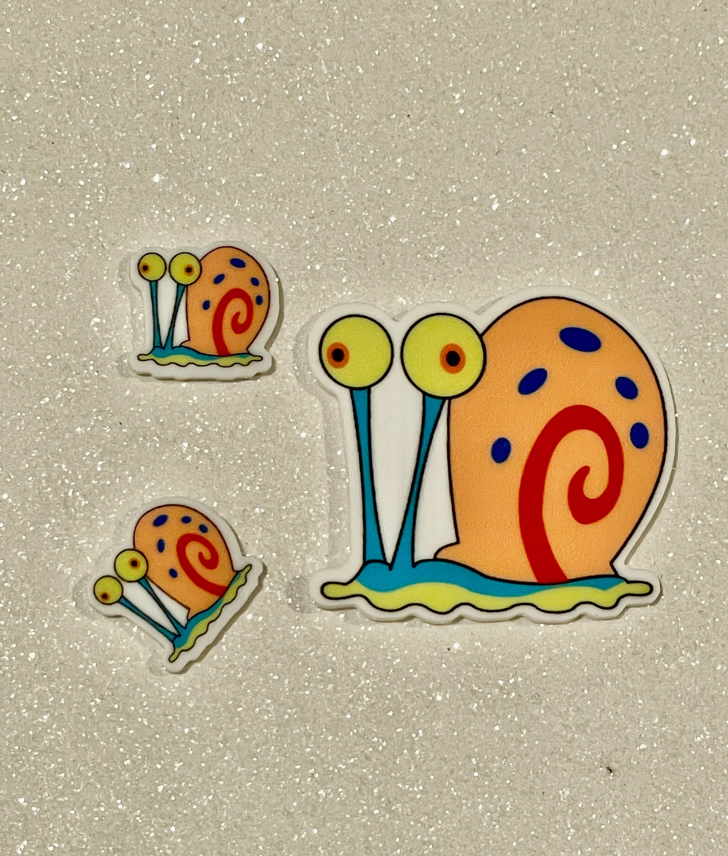 Resin Flatback Planar E0988 - Snail (2 Sizes Available)