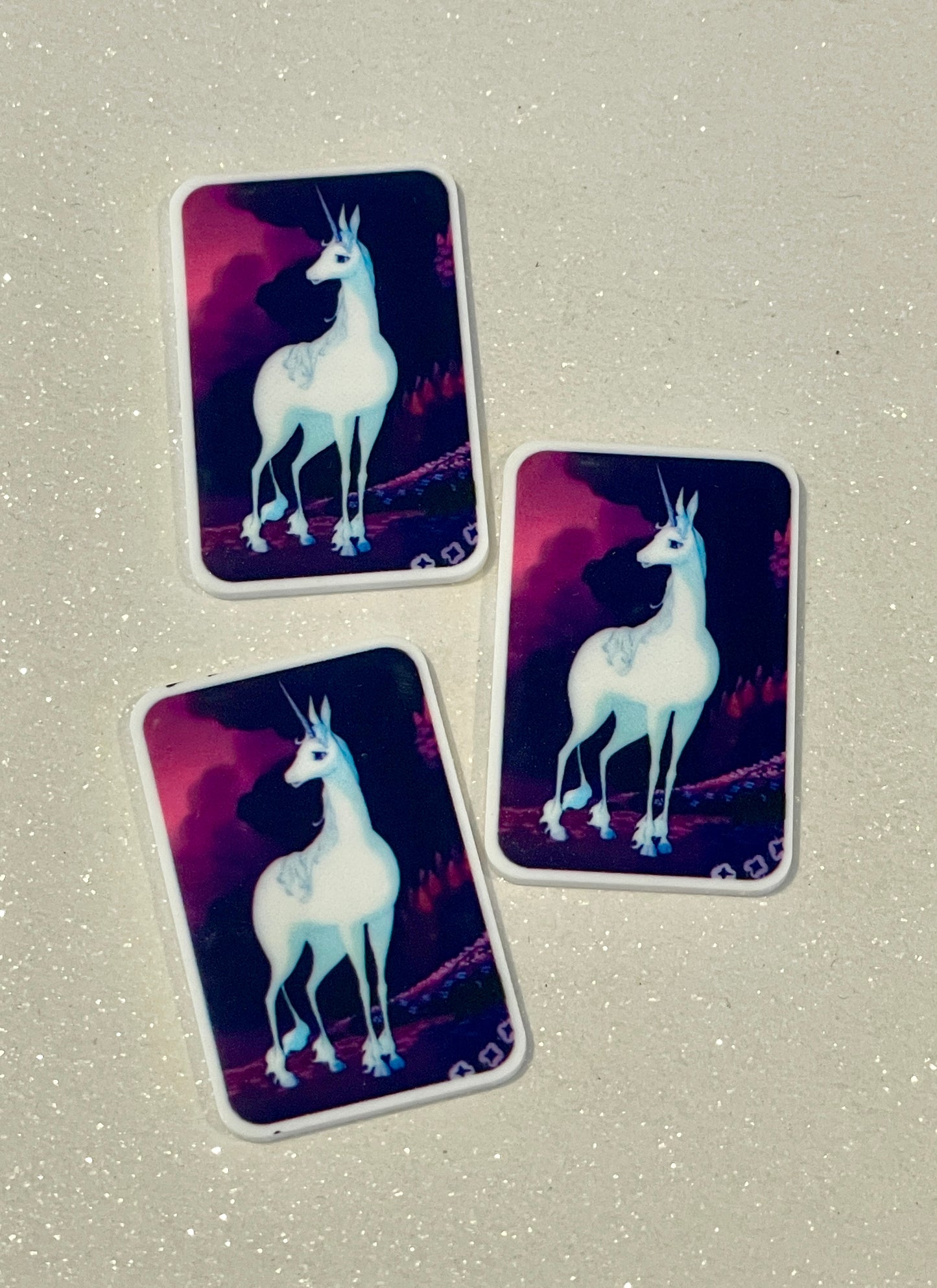 Resin Flatback Planar E1002 - Unicorn