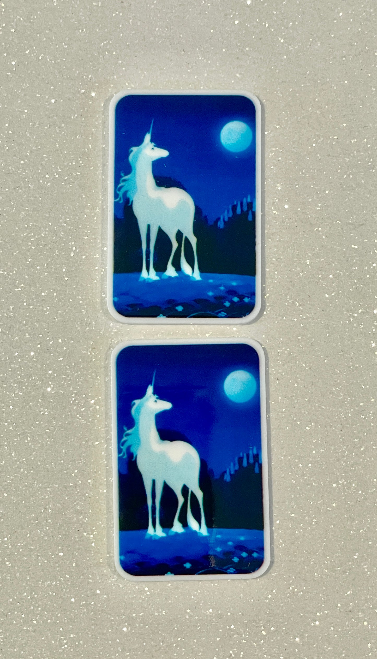 Resin Flatback Planar E1003 - Unicorn