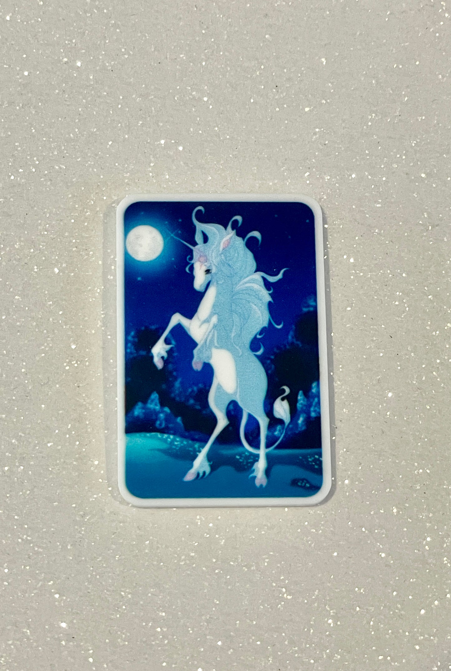 Resin Flatback Planar E1004 - Unicorn