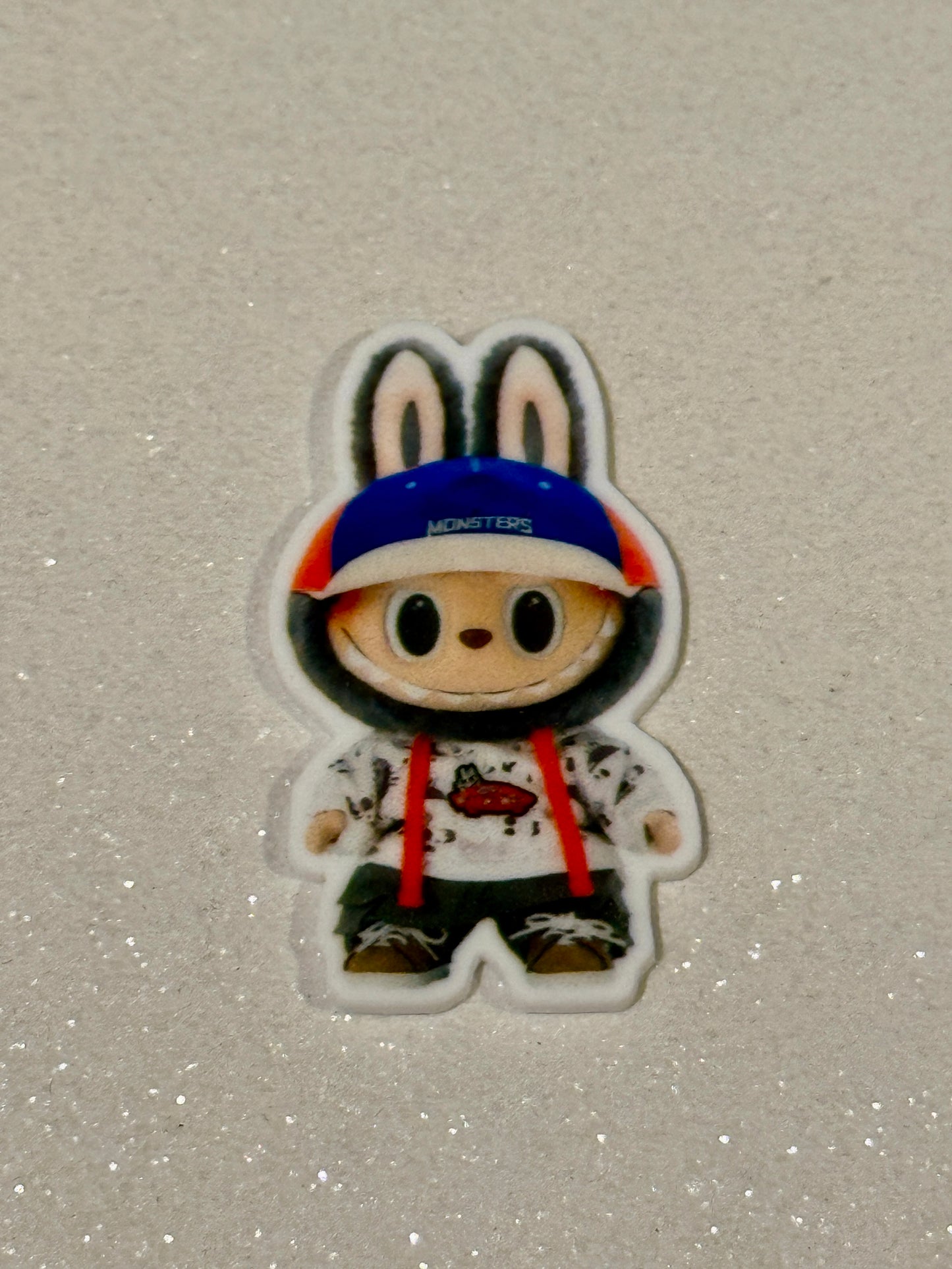 Resin Flatback Planar E1018 - Labubu The Monster (2 Sizes Available)