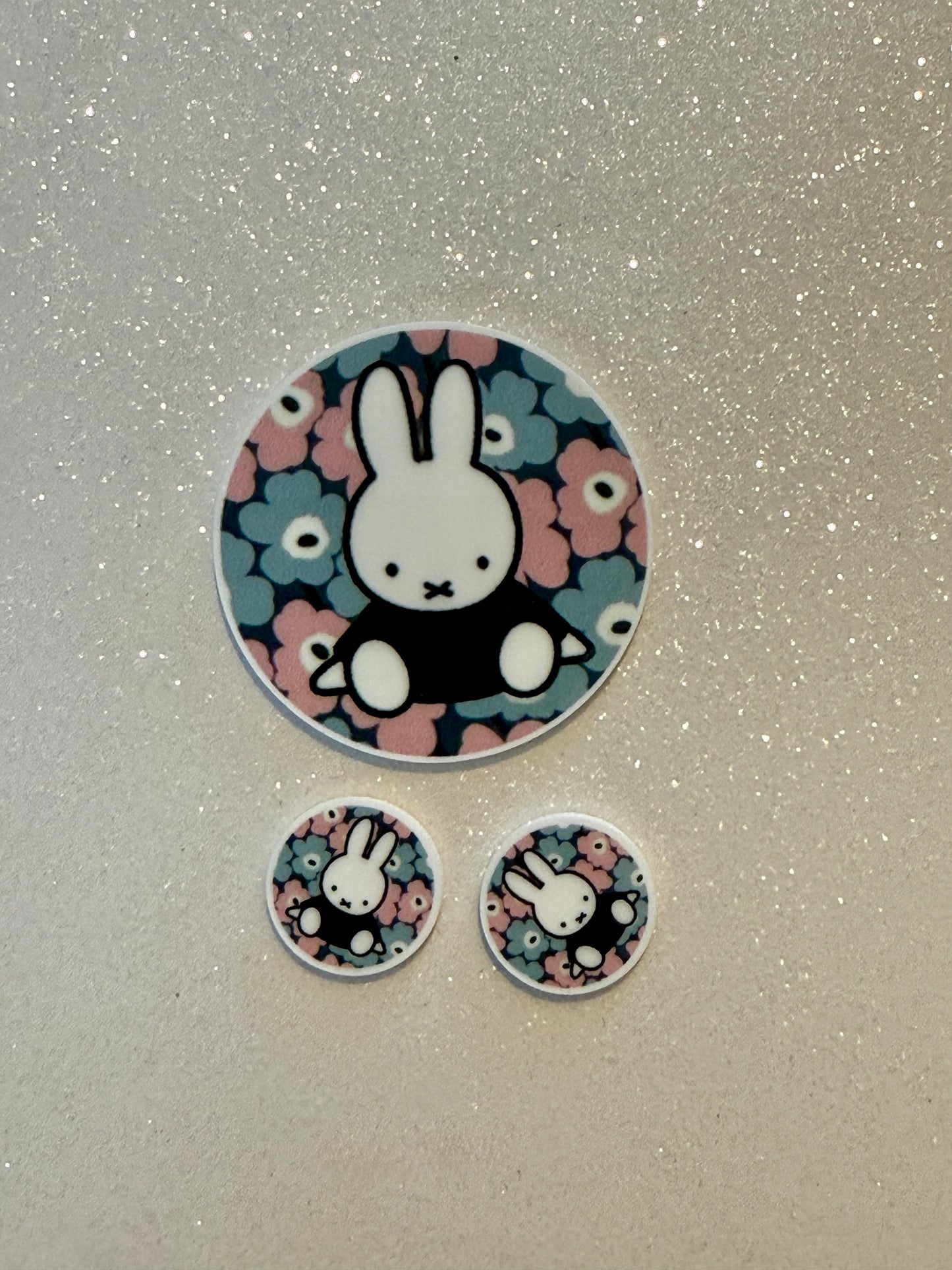 Resin Flatback Planar E1021 - Bunny (2 Sizes Available)
