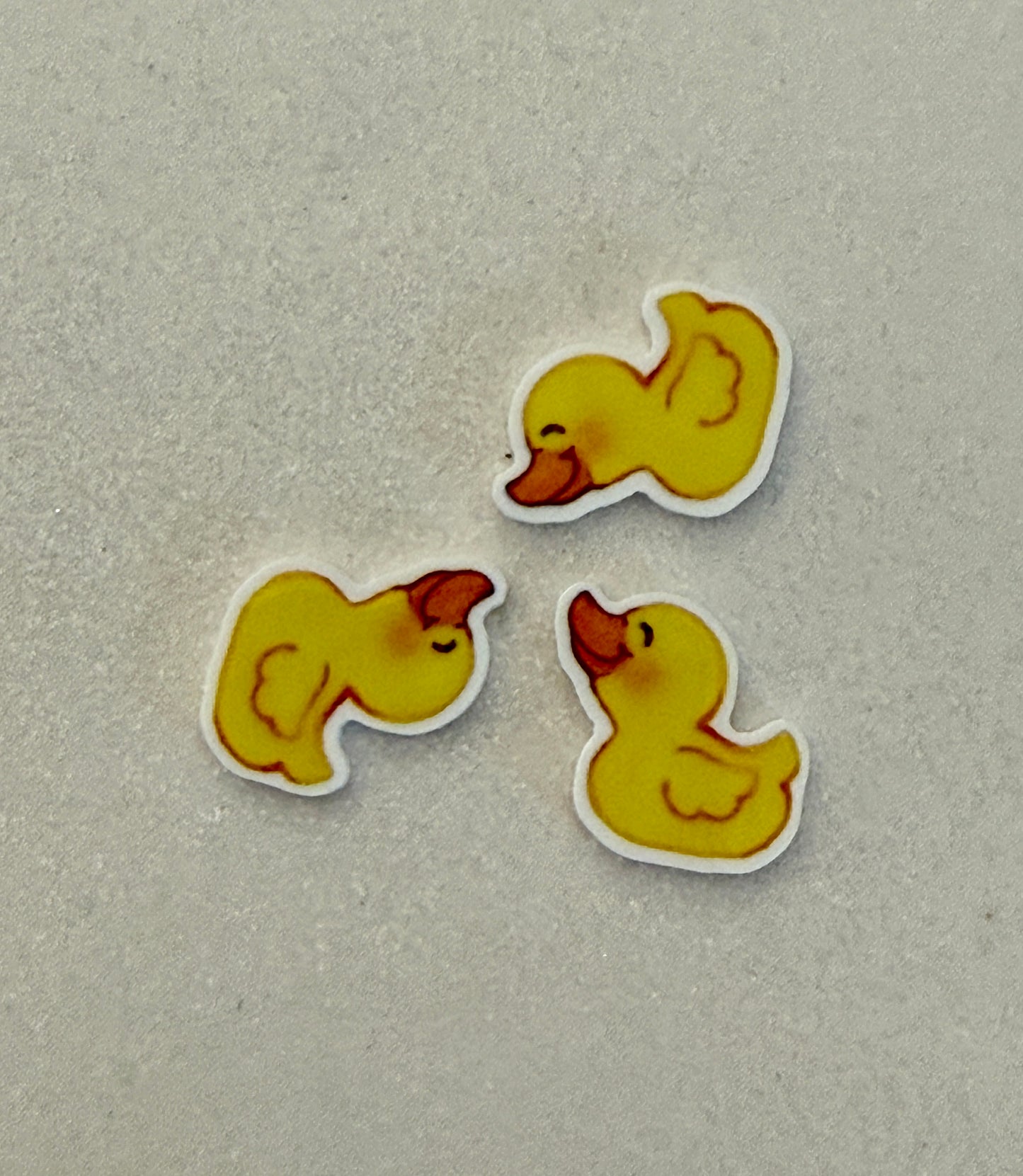 Resin Flatback Planar E1040 - Duck (Stud Size)