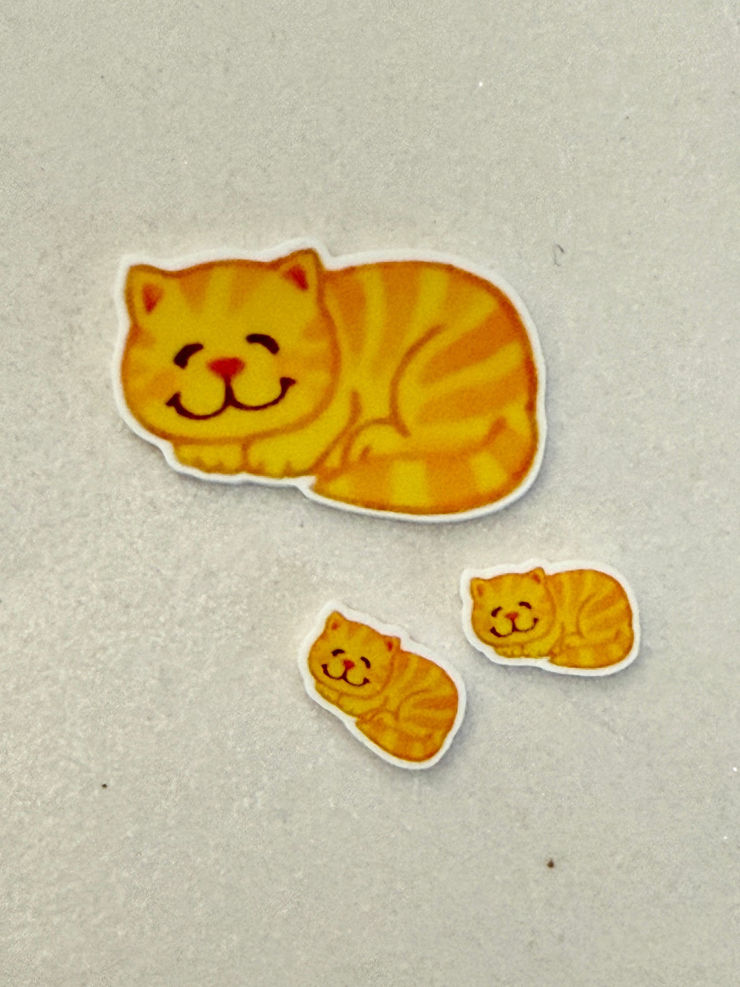 Resin Flatback Planar E1043 - Cat (2 Sizes Available)