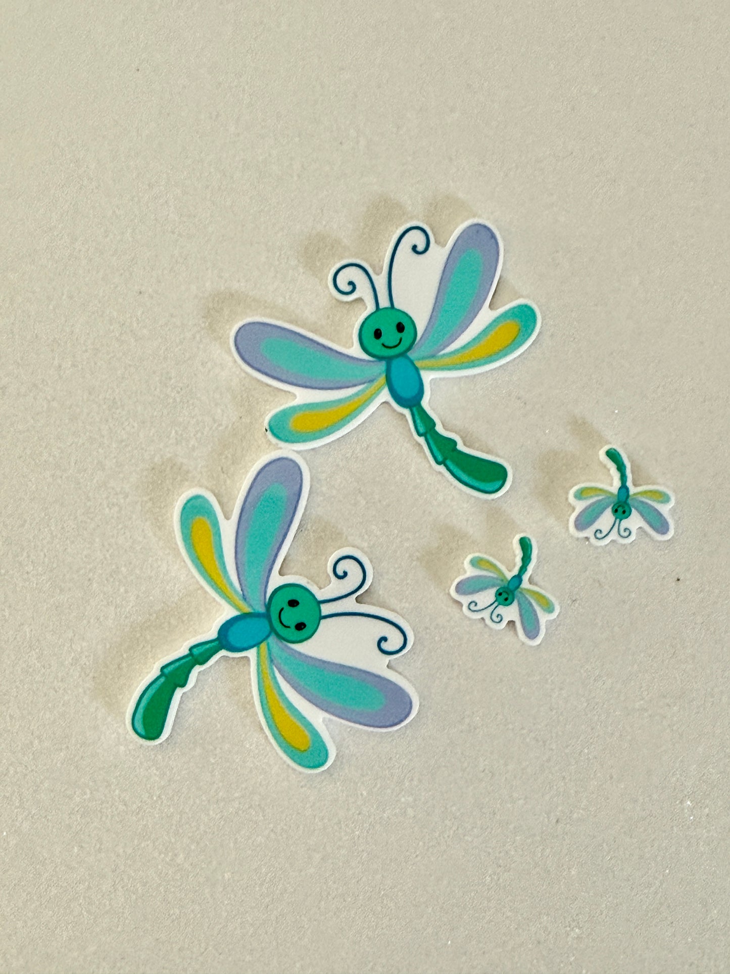 Resin Flatback Planar E1045 - Dragonfly (2 Sizes Available)