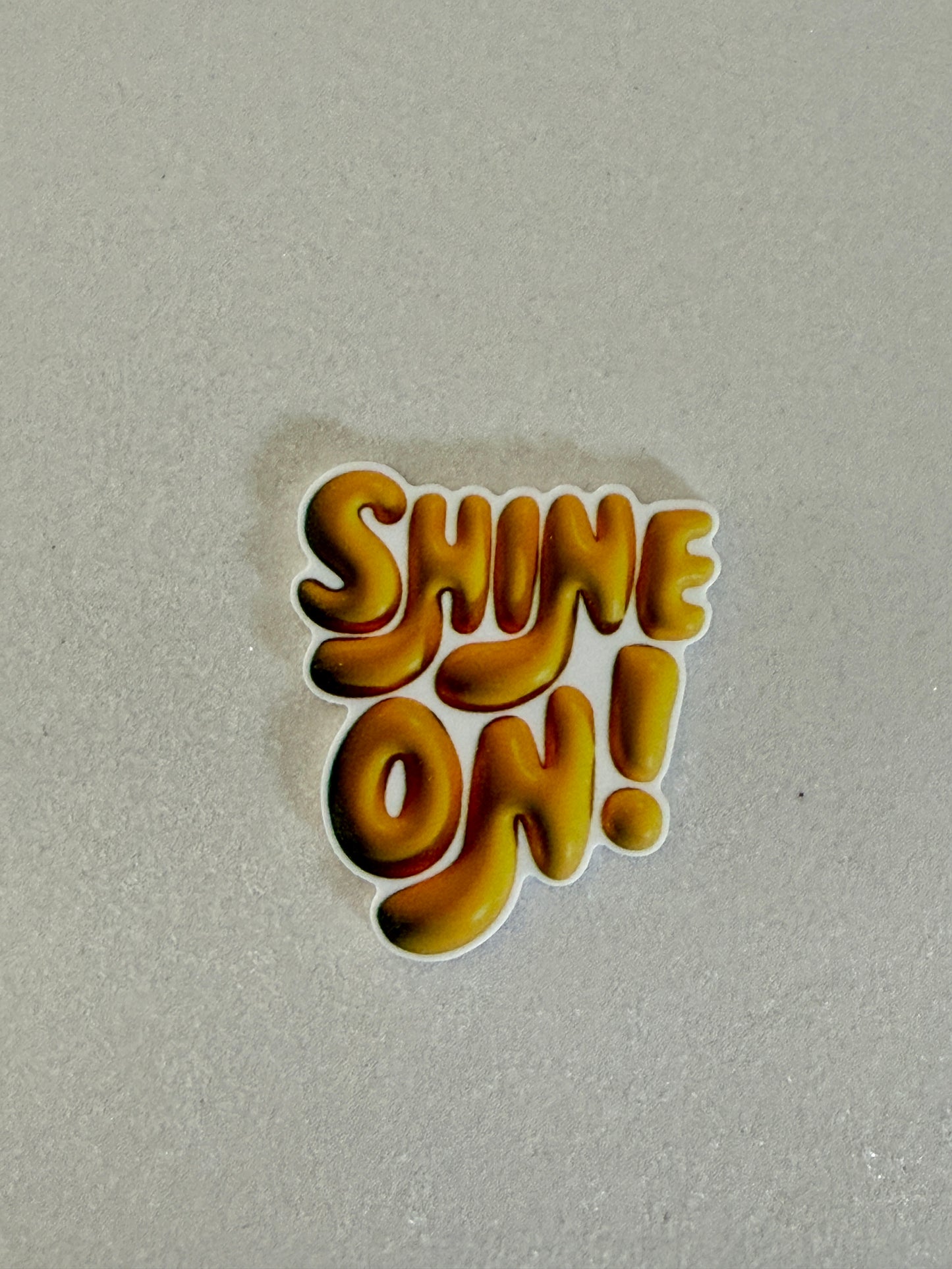 Resin Flatback Planar E1046 - Shine On!