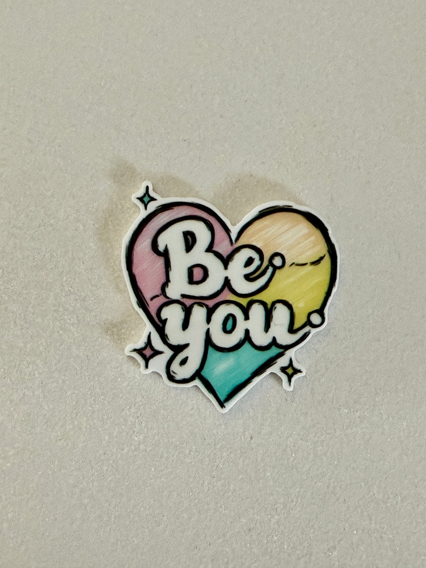 Resin Flatback Planar E1047 - Be You
