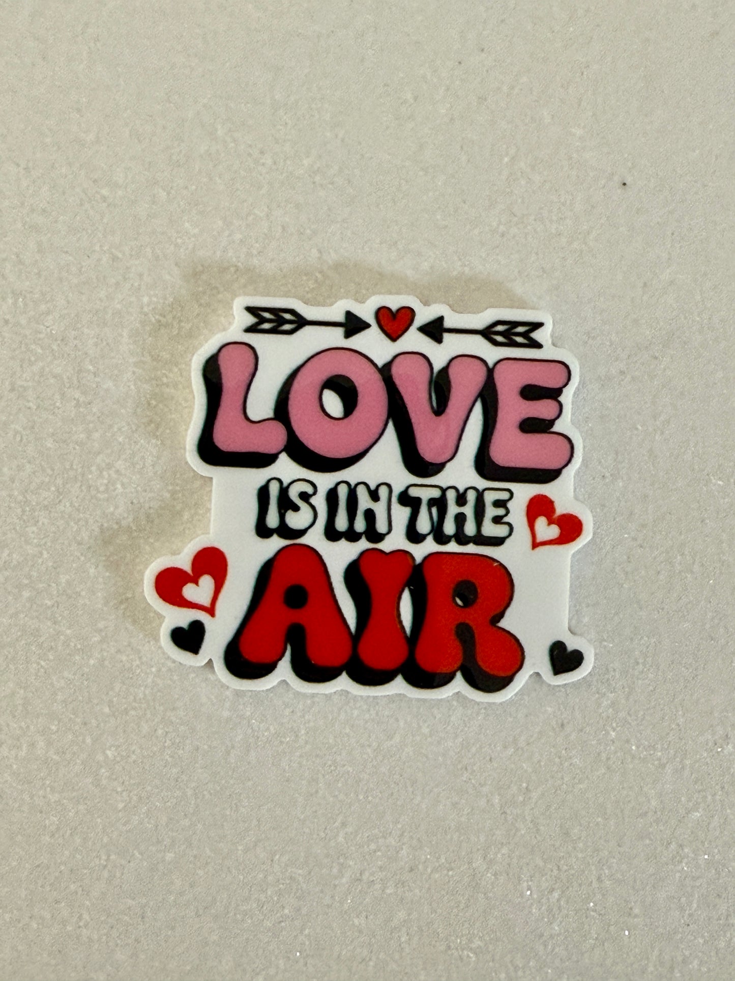 Resin Flatback Planar E1048 - Love Is In The Air