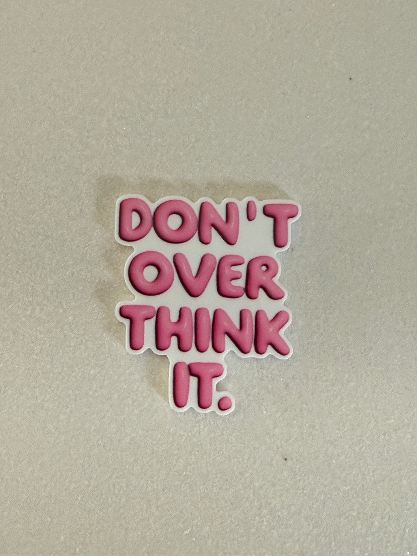 Resin Flatback Planar E1051 - Don't Over Think It