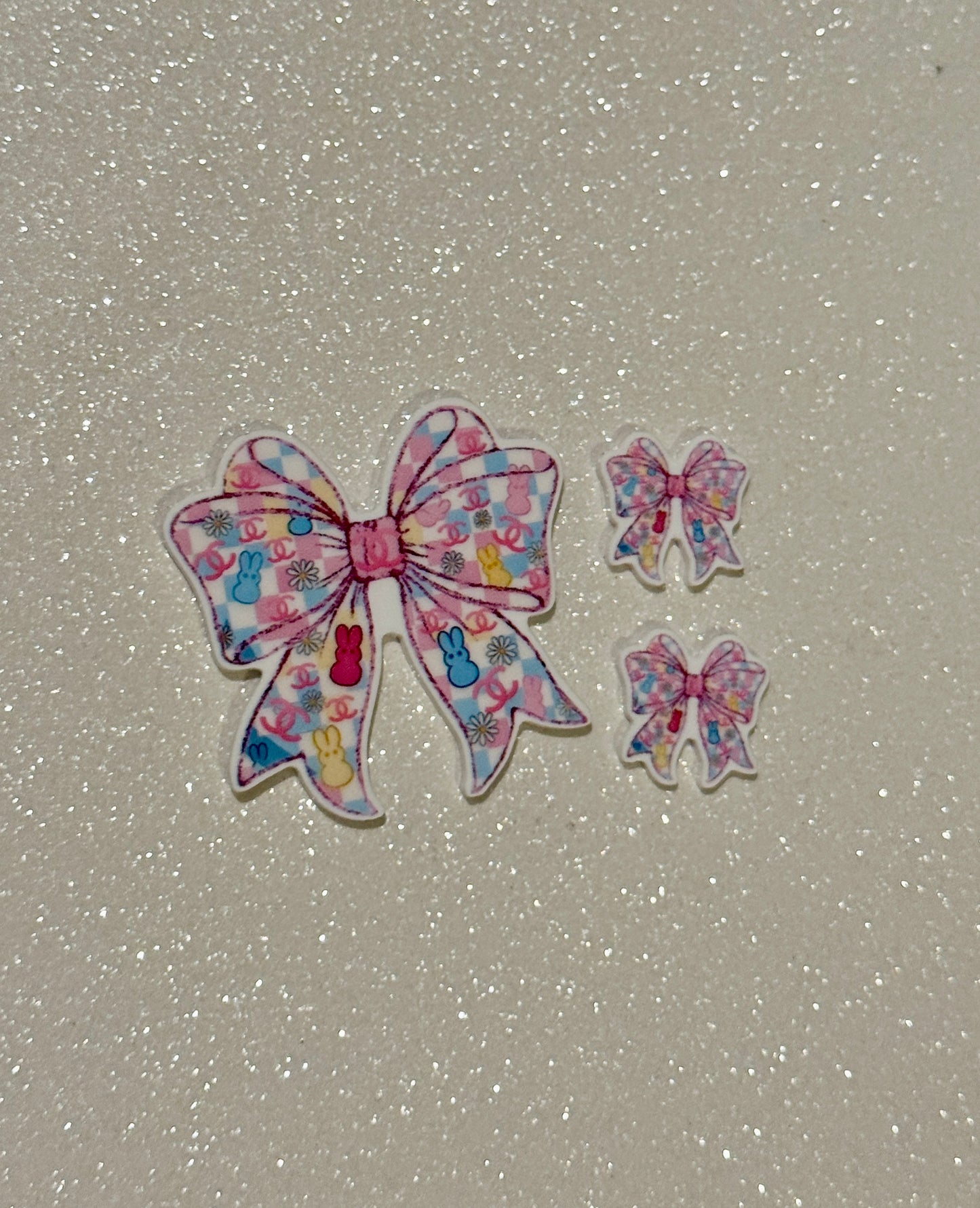 Resin Flatback Planar E1056 - Ribbon (2 Sizes Available)