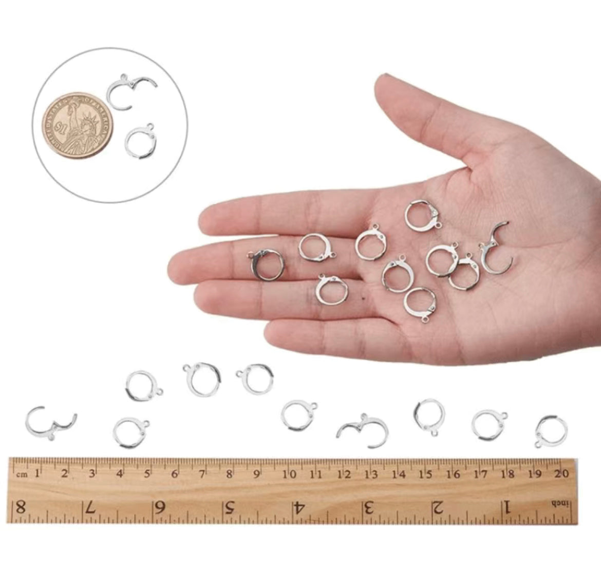 Earring Findings - Vintage French Style Earring With Hook (50ea/pack)