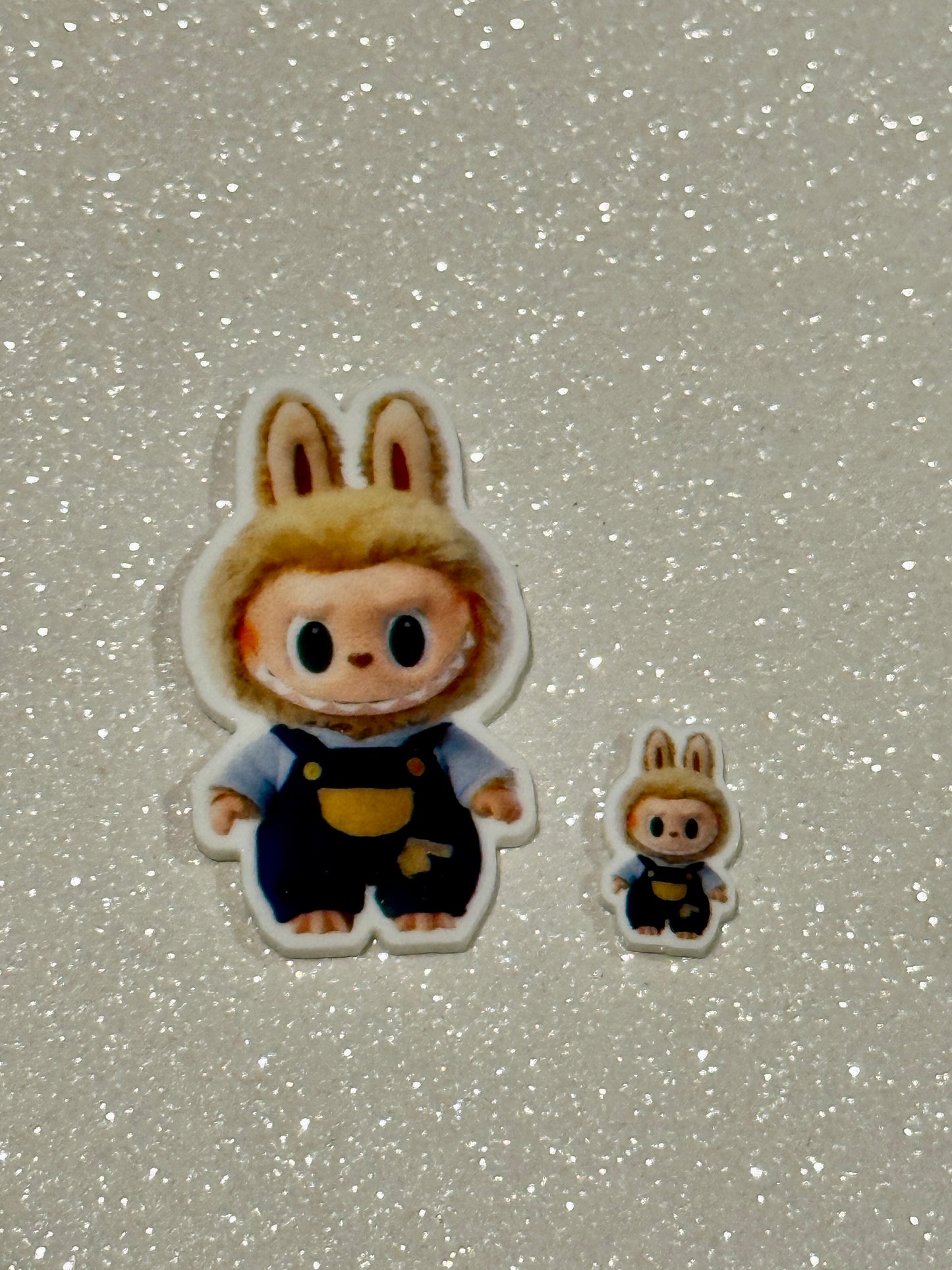 Resin Flatback Planar E1015 - Labubu The Monster (2 Sizes Available)