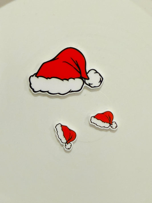 Resins Flatback Planar E0930 - Santa (Christmas Collection) 2 Sizes