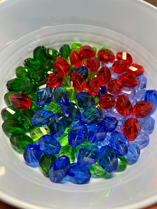 Crystal Glass Beads (10/pack)