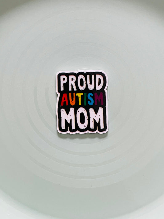 Resin Flatback Planar - Proud Autism Mom