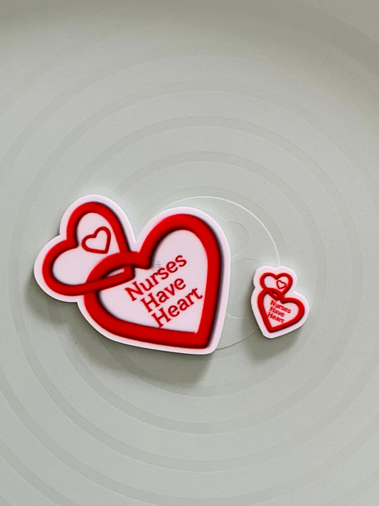 Resins Flatback Planar - Nurses Have Heart (2 sizes)