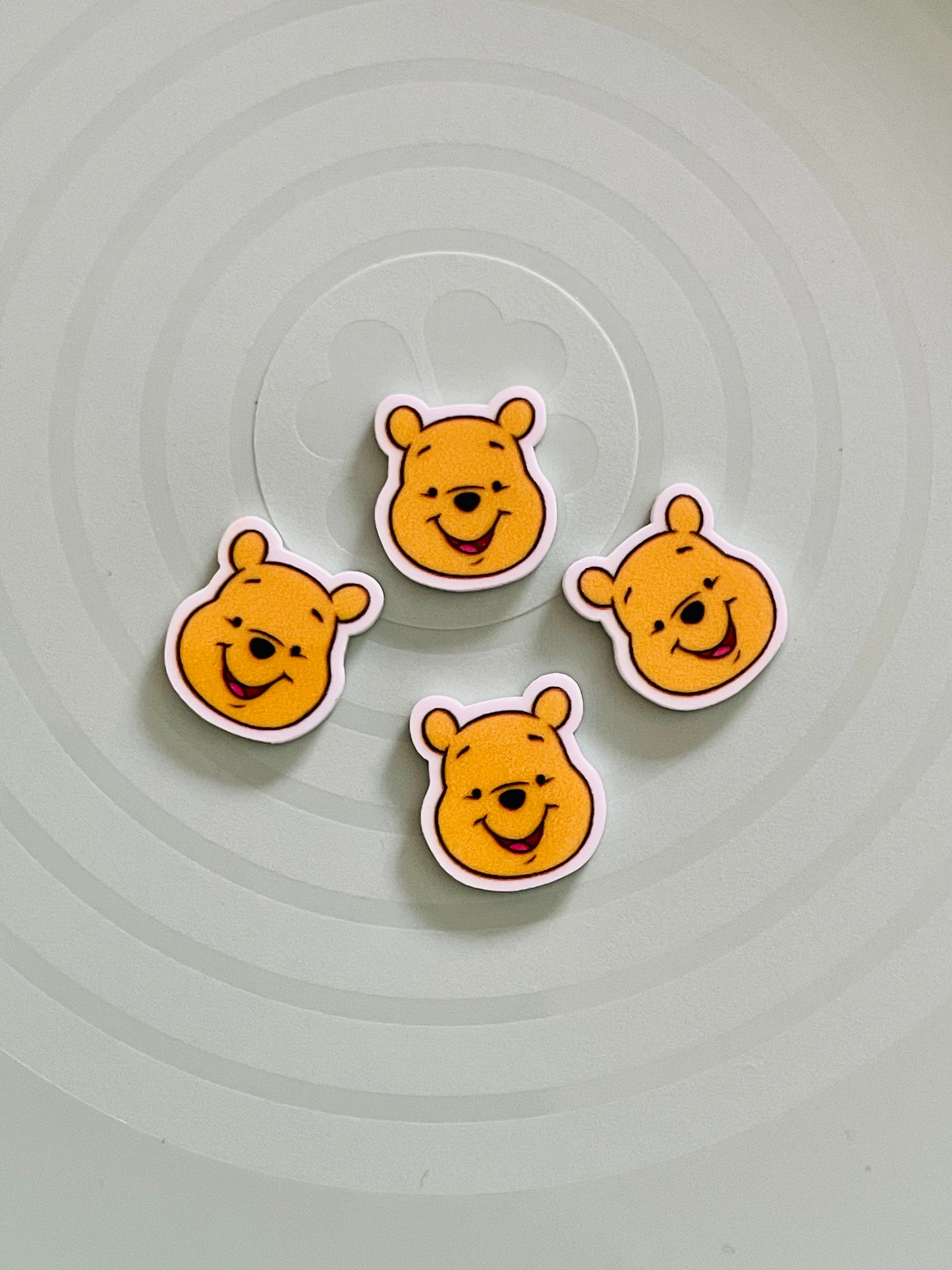 Resin Flatback Planar E0228 - Pooh Series 9 (2 Size Available)