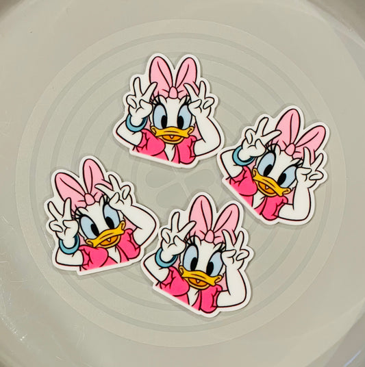 Resins Flatback Planar - Ducks Daisy