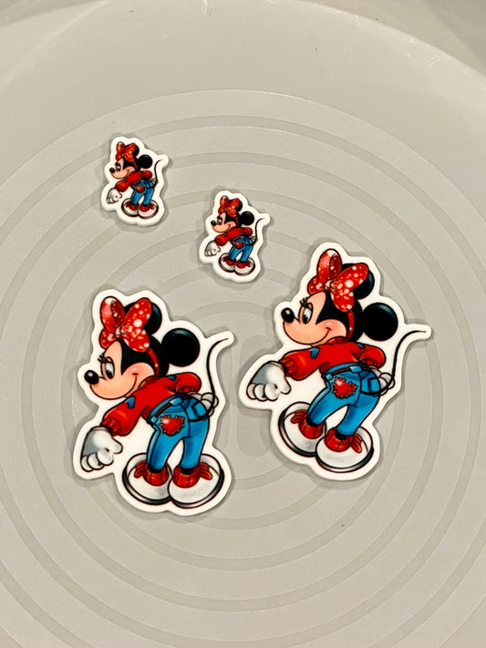 Resin Flatback Planar - MickeyMouse (2 sizes)