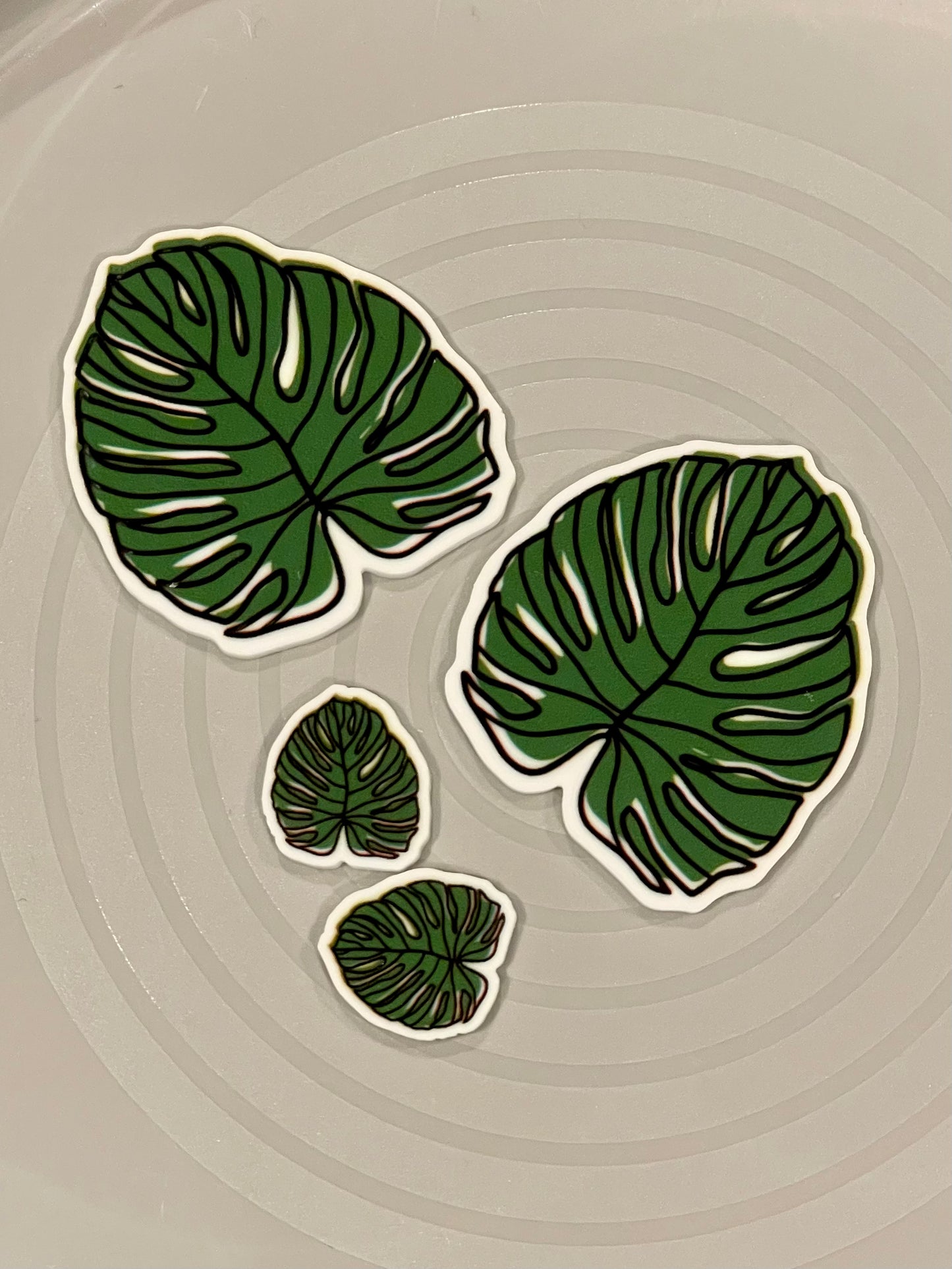 Resins Flatback Planar - Garden / Monstera (2 sizes)