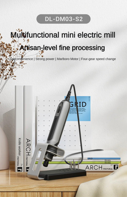 Drill/Grind/Engraving Portable Pen 18V, 4-Speed with Stand