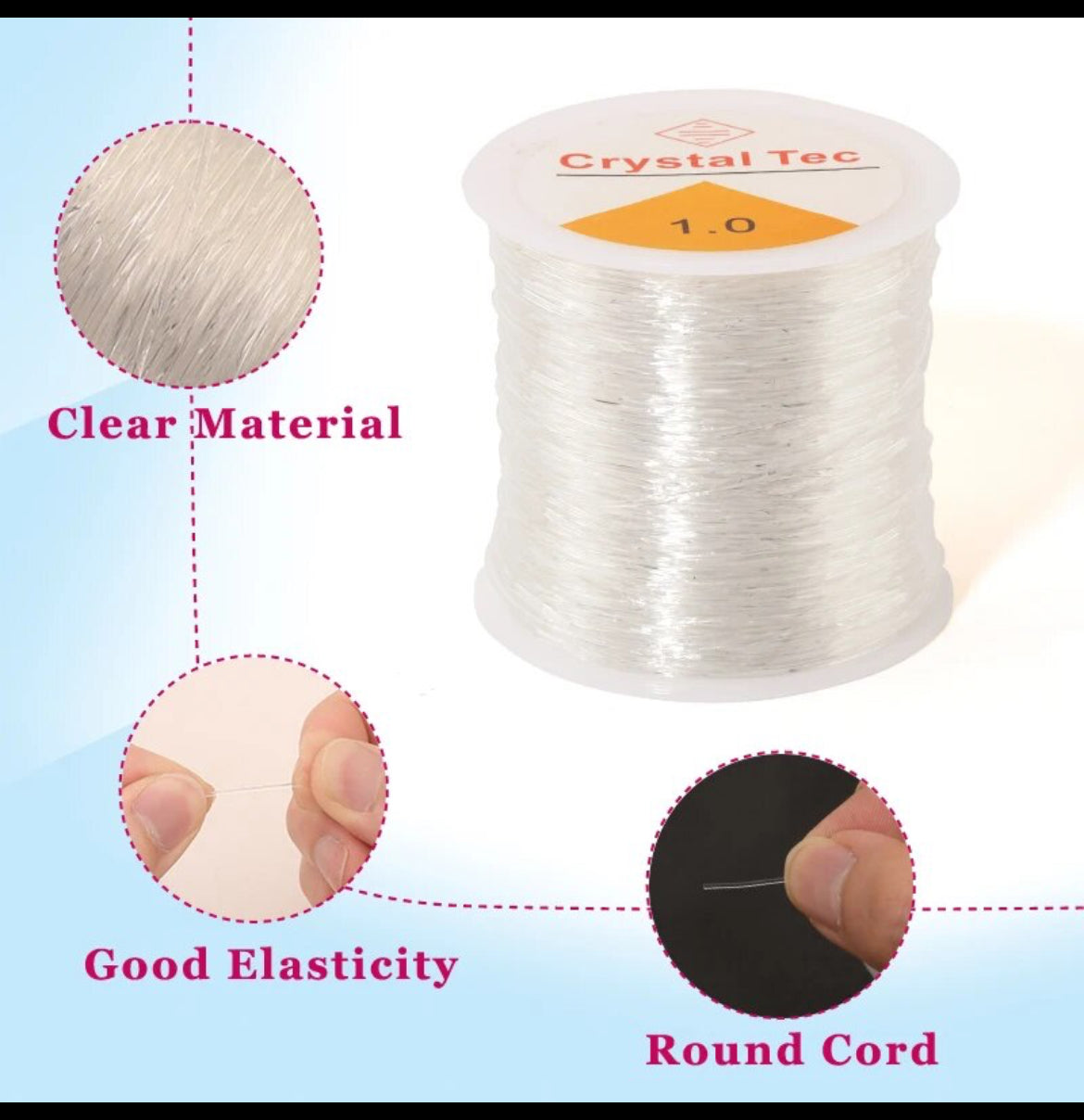 Beading Thread - Crystal Tec 0.7mm