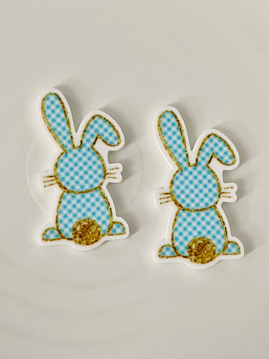 Resin Flatback Planar - Easter Bunny and Egg