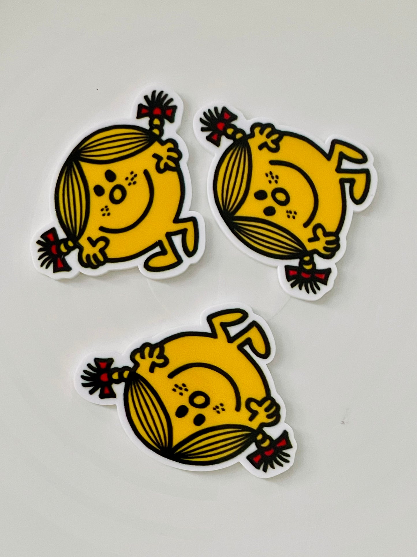 Resin Flatback Planar (Mr. Men Little Miss) E0351, 2 Sizes Available