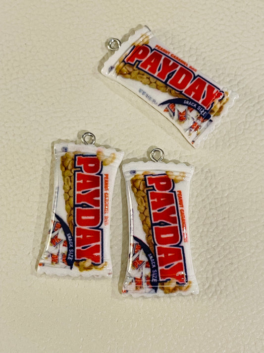 Payday Snack Resin Charm / Pendant (with hole)