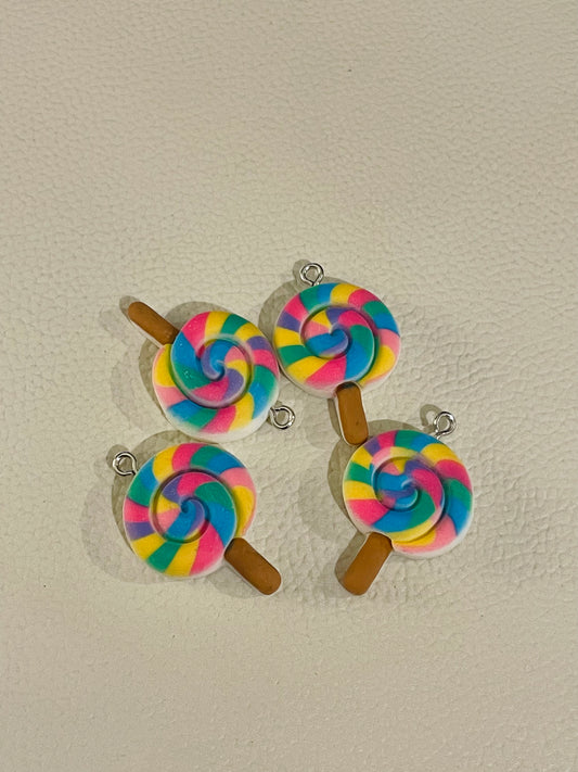 Lollipop Resin Charm / Pendant