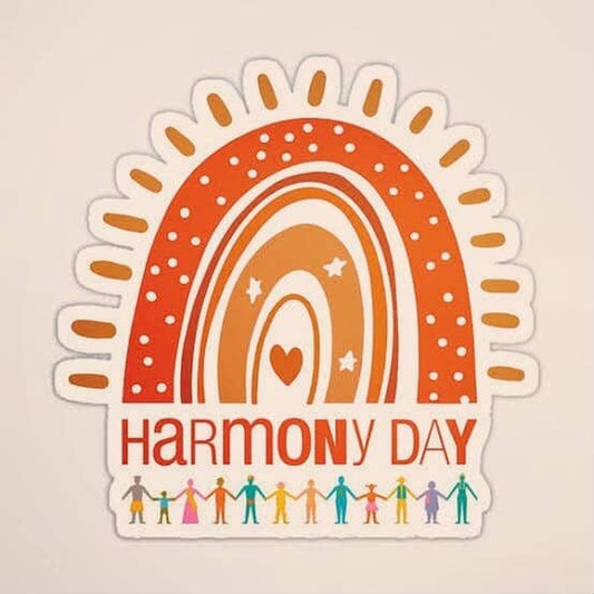 Resin Flatback Planar E1080- Harmony Day (2 Sizes)