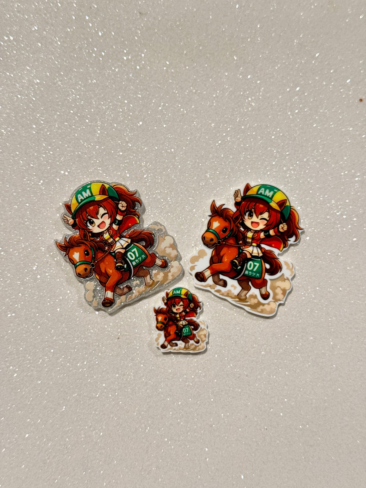 Resin Flatback Planar E1081 - Animate (2 Sizes)