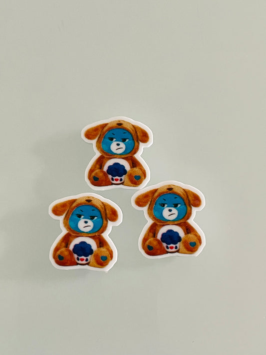 Resin Flatback Planar E0385- Care Bear 20mm Stud Size