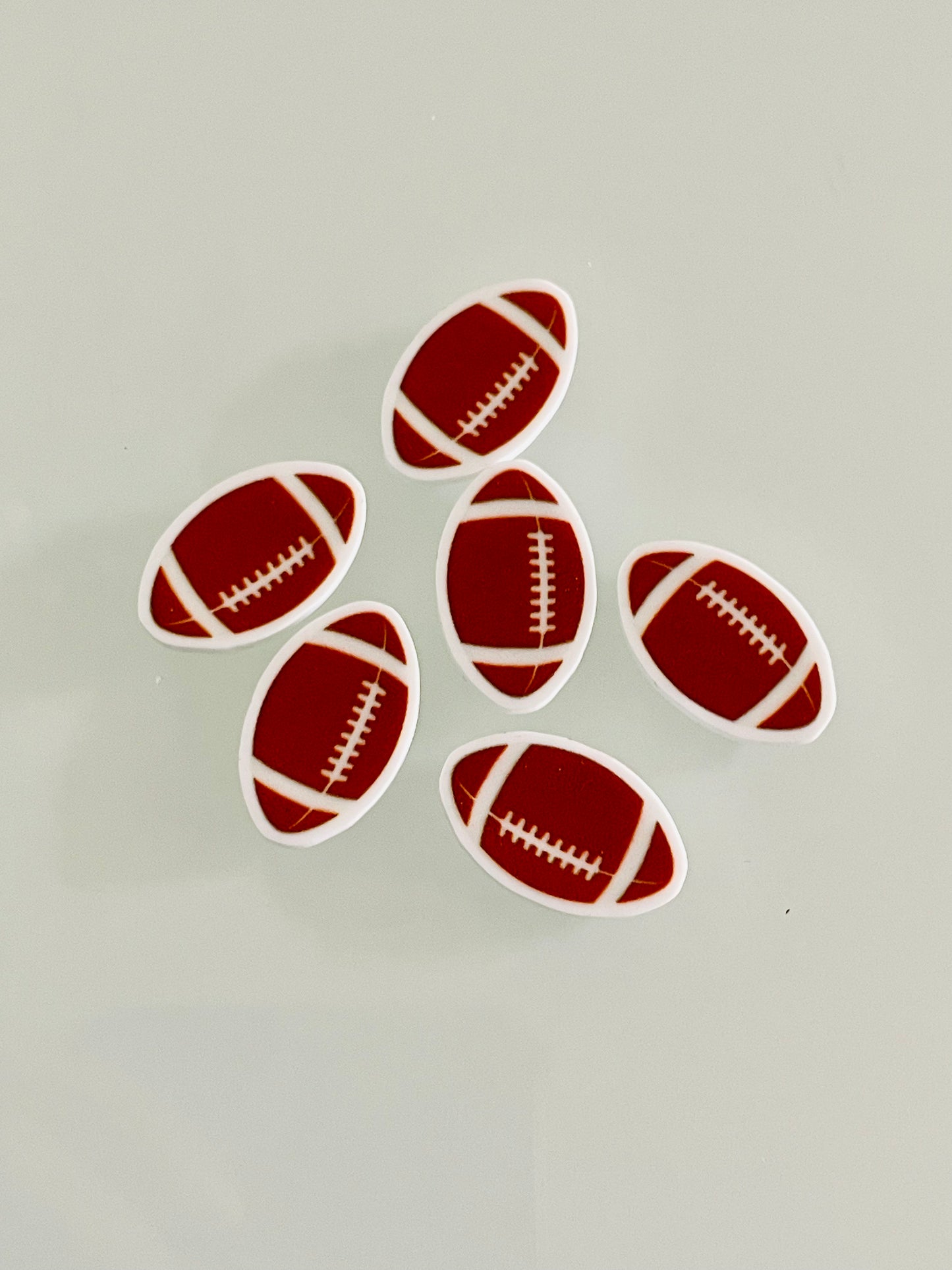 Resin Flatback Planar E0398 - American Football Stud Size