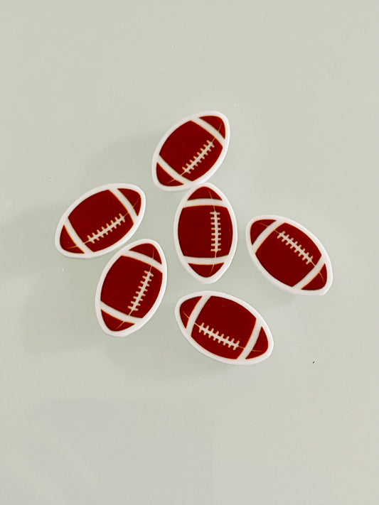 Resin Flatback Planar E0398 - American Football Stud Size