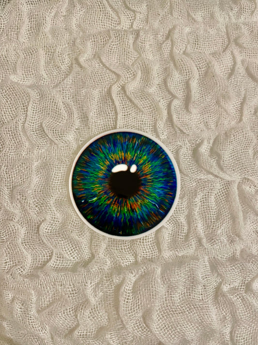 Resin Flatback Planar E0407 - Eye Iris