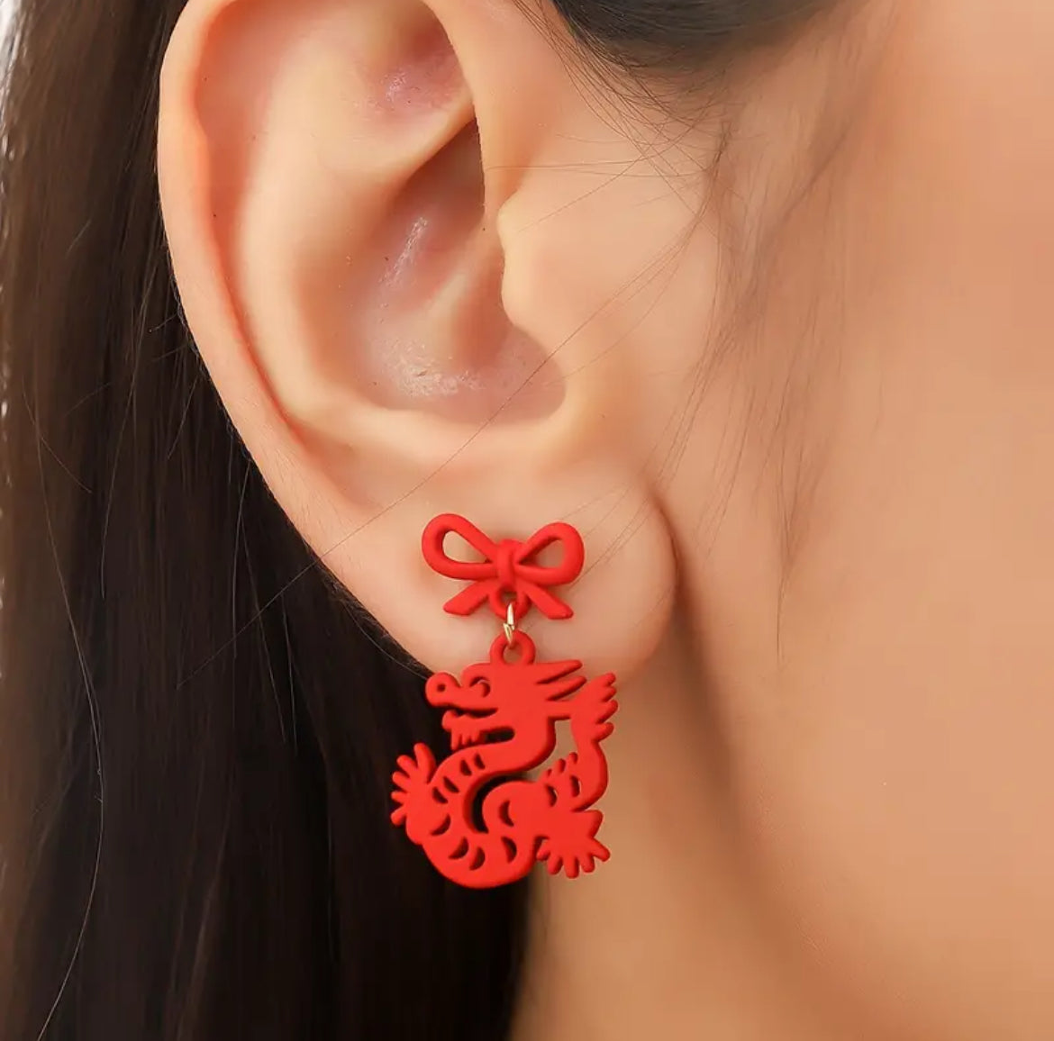 Dragon Dangle Earrings (1 Pair) Z0034