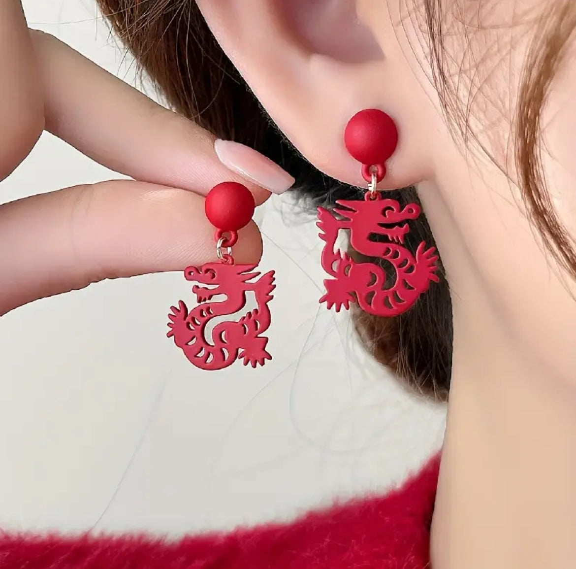 Dragon Dangle Earrings (1 Pair) Z0034