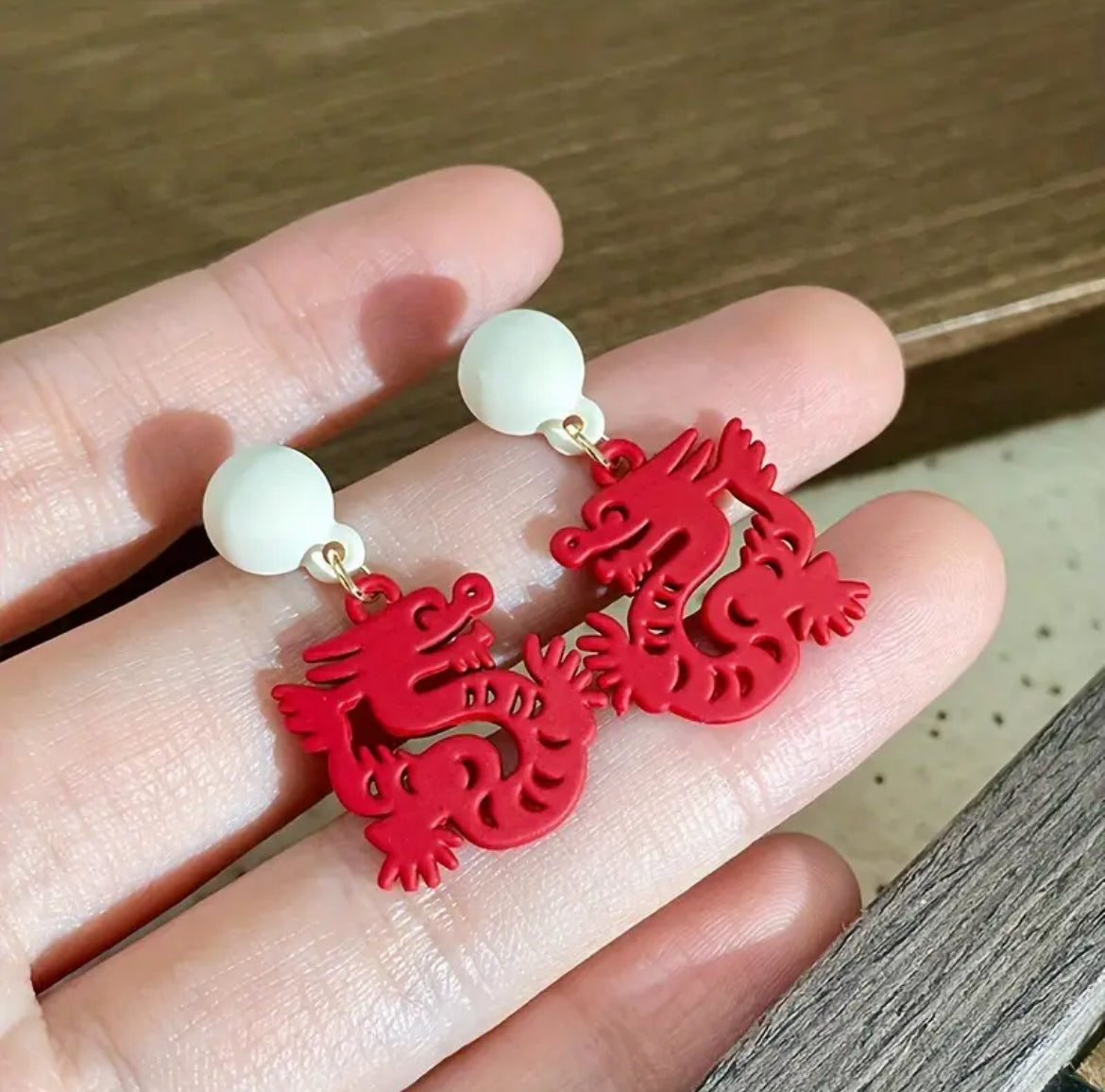 Dragon Dangle Earrings (1 Pair) Z0034