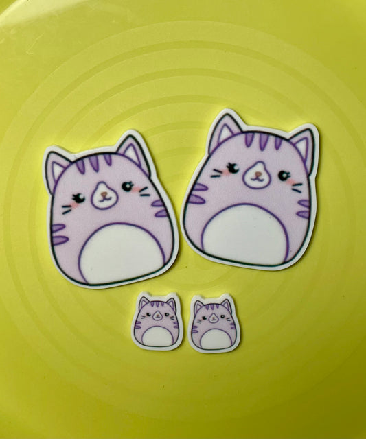 Resin Flatback Planar - Squishmallows E0421 (2 Sizes Available)