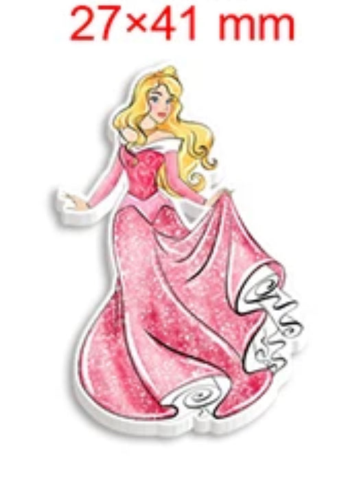 Resin Flatback Planar E0472 - Cinderella and Princesses 40mm