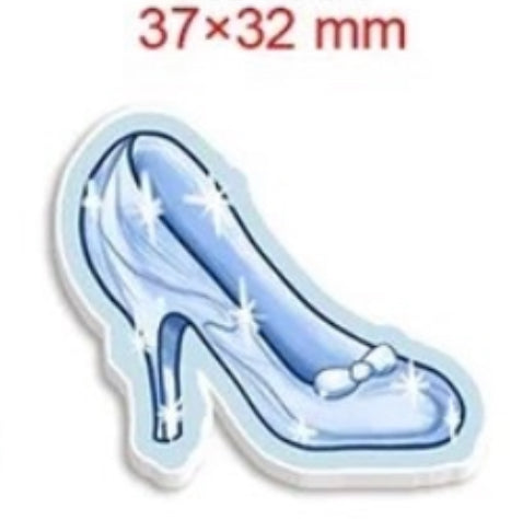 Resin Flatback Planar E0474 - Cinderella and Princesses 40mm